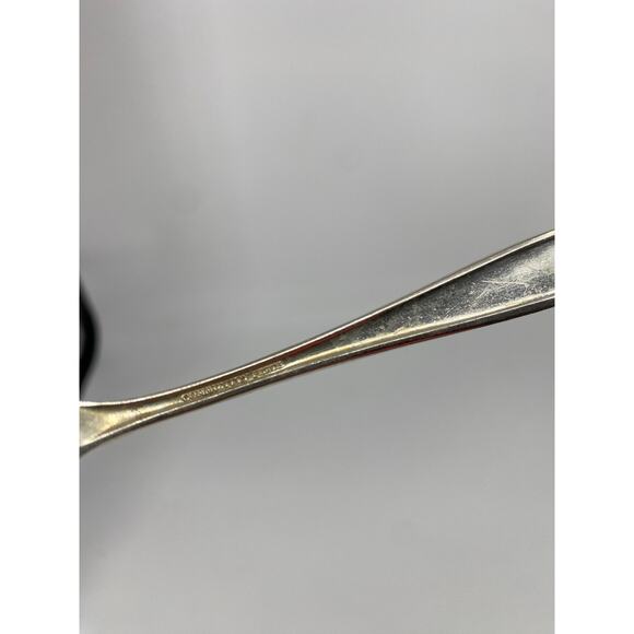 6 Oneida Community ADAM 7 Teaspoons Monogramed 1917 Silverplate - Picture 5 of 5